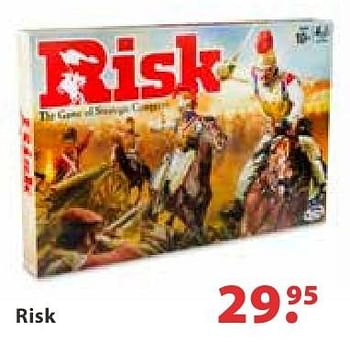 Aanbiedingen Risk - Hasbro - Geldig van 10/10/2016 tot 06/12/2016 bij Multi Bazar