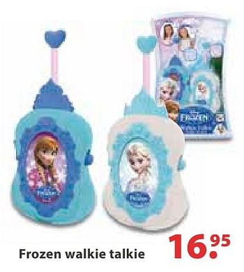 Aanbiedingen Frozen walkie talkie - IMC Toys - Geldig van 10/10/2016 tot 06/12/2016 bij Multi Bazar