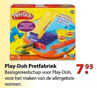 Aanbiedingen Play-doh pretfabriek - Play-Doh - Geldig van 10/10/2016 tot 06/12/2016 bij Multi Bazar