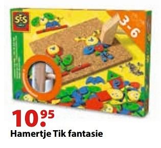 Aanbiedingen Hamertje tik fantasie - SES - Geldig van 10/10/2016 tot 06/12/2016 bij Multi Bazar