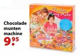 Aanbiedingen Chocolade munten machine - Huismerk - Multi Bazar - Geldig van 10/10/2016 tot 06/12/2016 bij Multi Bazar