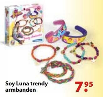 Aanbiedingen Soy luna trendy armbanden - Clementoni - Geldig van 10/10/2016 tot 06/12/2016 bij Multi Bazar