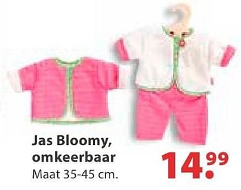 Aanbiedingen Jas bloomy, omkeerbaar - Huismerk - Multi Bazar - Geldig van 10/10/2016 tot 06/12/2016 bij Multi Bazar