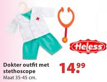 Aanbiedingen Dokter outfit met stethoscope - Huismerk - Multi Bazar - Geldig van 10/10/2016 tot 06/12/2016 bij Multi Bazar