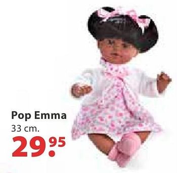 Aanbiedingen Pop emma - Arias - Geldig van 10/10/2016 tot 06/12/2016 bij Multi Bazar