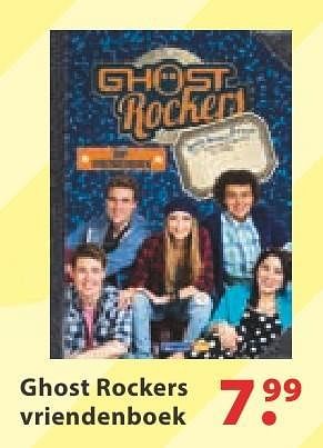 Aanbiedingen Ghost rockers vriendenboek - Huismerk - Multi Bazar - Geldig van 10/10/2016 tot 06/12/2016 bij Multi Bazar