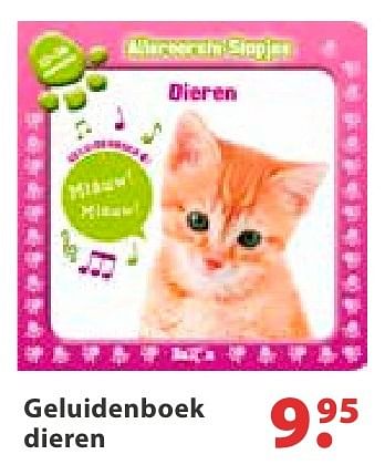 Aanbiedingen Geluidenboek dieren - Huismerk - Multi Bazar - Geldig van 10/10/2016 tot 06/12/2016 bij Multi Bazar