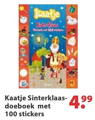 Aanbiedingen Kaatje sinterklaasdoeboek met 100 stickers - Huismerk - Multi Bazar - Geldig van 10/10/2016 tot 06/12/2016 bij Multi Bazar