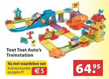 Aanbiedingen Toet toet auto`s treinstation - Toet Toet Auto's - Geldig van 10/10/2016 tot 06/12/2016 bij Multi Bazar