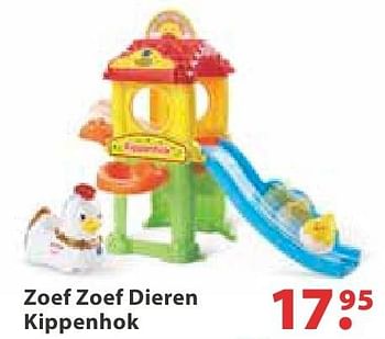 Aanbiedingen Zoef zoef dieren kippenhok - Zoef Zoef Dieren - Geldig van 10/10/2016 tot 06/12/2016 bij Multi Bazar