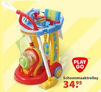 Aanbiedingen Schoonmaaktrolley - Play-Go - Geldig van 10/10/2016 tot 06/12/2016 bij Multi Bazar