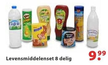 Aanbiedingen Levensmiddelenset 8 delig - Huismerk - Multi Bazar - Geldig van 10/10/2016 tot 06/12/2016 bij Multi Bazar