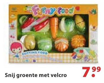 Aanbiedingen Snij groente met velcro - Huismerk - Multi Bazar - Geldig van 10/10/2016 tot 06/12/2016 bij Multi Bazar