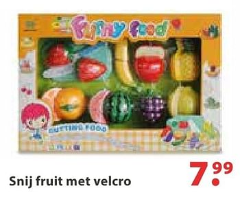 Aanbiedingen Magische pizza snij fruit met velcro - Johntoy - Geldig van 10/10/2016 tot 06/12/2016 bij Multi Bazar