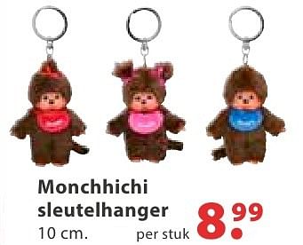 Aanbiedingen Monchhichi sleutelhanger - Monchhichi - Geldig van 10/10/2016 tot 06/12/2016 bij Multi Bazar