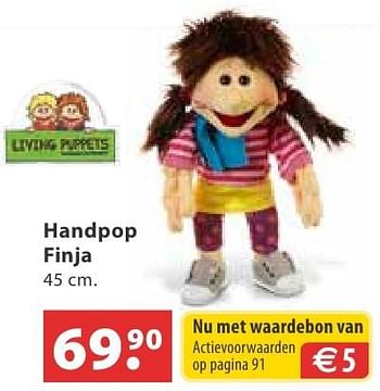 Aanbiedingen Handpop finja - Huismerk - Multi Bazar - Geldig van 10/10/2016 tot 06/12/2016 bij Multi Bazar