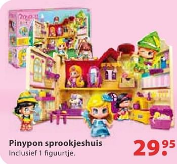 Aanbiedingen Pinypon sprookjeshuis - Pinypon - Geldig van 10/10/2016 tot 06/12/2016 bij Multi Bazar