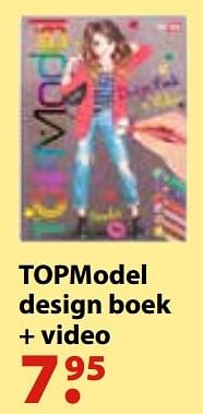 Aanbiedingen Topmodel design boek + video - Top Model - Geldig van 10/10/2016 tot 06/12/2016 bij Multi Bazar