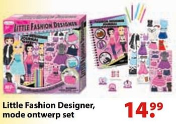 Aanbiedingen Little fashion designer, mode ontwerp set - My Style Princess - Geldig van 10/10/2016 tot 06/12/2016 bij Multi Bazar