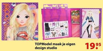 Aanbiedingen Topmodel maak je eigen design studio - Top Model - Geldig van 10/10/2016 tot 06/12/2016 bij Multi Bazar