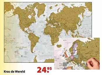 Aanbiedingen Kras de wereld - Huismerk - Multi Bazar - Geldig van 10/10/2016 tot 06/12/2016 bij Multi Bazar