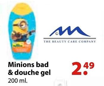 Aanbiedingen Minions bad + douche gel - Huismerk - Multi Bazar - Geldig van 10/10/2016 tot 06/12/2016 bij Multi Bazar