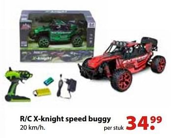 Aanbiedingen R-c x-knight speed buggy - Huismerk - Multi Bazar - Geldig van 10/10/2016 tot 06/12/2016 bij Multi Bazar