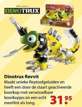 Aanbiedingen Dinotrux revvit - Dreamworks - Geldig van 10/10/2016 tot 06/12/2016 bij Multi Bazar