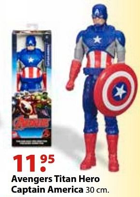 Aanbiedingen Avengers titan hero captain america - Marvel - Geldig van 10/10/2016 tot 06/12/2016 bij Multi Bazar