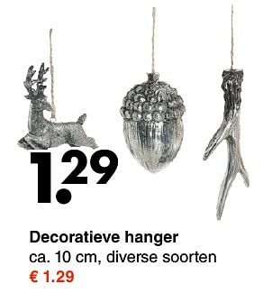 Aanbiedingen Decoratieve hanger - Huismerk - Wibra - Geldig van 17/10/2016 tot 29/10/2016 bij Wibra