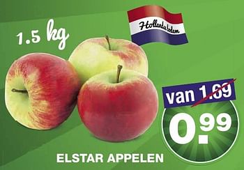 Aanbiedingen Elstar appelen - Huismerk - Aldi - Geldig van 19/10/2016 tot 25/10/2016 bij Aldi