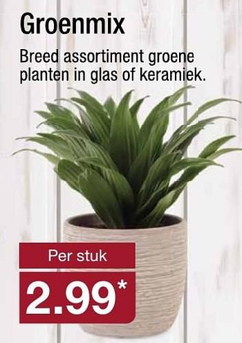 Aanbiedingen Groenmix - Huismerk - Aldi - Geldig van 19/10/2016 tot 25/10/2016 bij Aldi