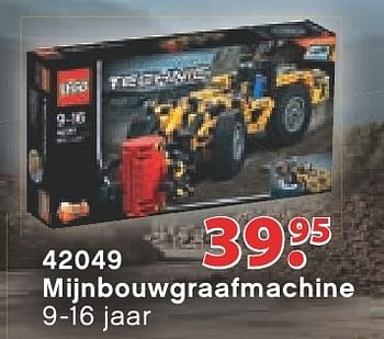 Aanbiedingen Mijnbouwgraafmachine - Lego - Geldig van 10/10/2016 tot 06/12/2016 bij Multi Bazar