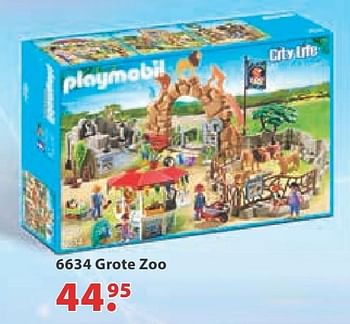 Aanbiedingen Grote zoo - Playmobil - Geldig van 10/10/2016 tot 06/12/2016 bij Multi Bazar