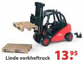 Aanbiedingen Linde vorkheftruck - Huismerk - Multi Bazar - Geldig van 10/10/2016 tot 06/12/2016 bij Multi Bazar