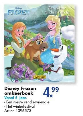 Aanbiedingen Disney frozen omkeerboek - Disney  Frozen - Geldig van 15/10/2016 tot 30/10/2016 bij Bart Smit