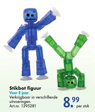 Aanbiedingen Stikbot figuur - StikBot - Geldig van 15/10/2016 tot 30/10/2016 bij Bart Smit