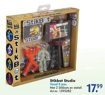 Aanbiedingen Stikbot studio - StikBot - Geldig van 15/10/2016 tot 30/10/2016 bij Bart Smit