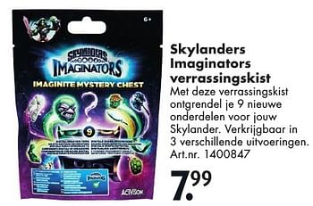 Aanbiedingen Skylanders imaginators verrassingskist - Activision - Geldig van 15/10/2016 tot 30/10/2016 bij Bart Smit