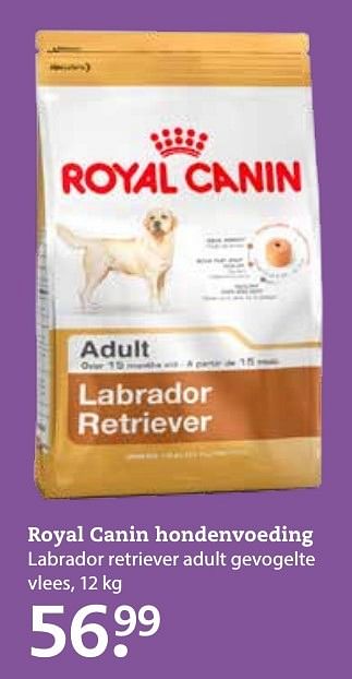 Aanbiedingen Royal canin hondenvoeding - Royal Canin - Geldig van 17/10/2016 tot 30/10/2016 bij Boerenbond
