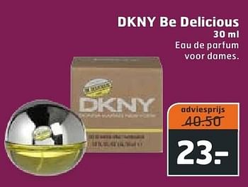 Aanbiedingen Dkny be delicious - DKNY - Geldig van 18/10/2016 tot 30/10/2016 bij Trekpleister