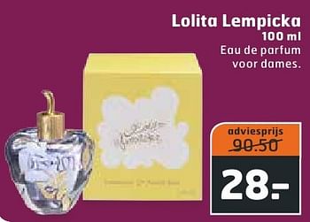 Aanbiedingen Lolita lempicka - Lolita - Geldig van 18/10/2016 tot 30/10/2016 bij Trekpleister