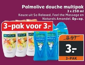 Aanbiedingen Palmolive douche multipak - Palmolive - Geldig van 18/10/2016 tot 30/10/2016 bij Trekpleister
