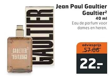 Aanbiedingen Jean paul gaultier gaultier - Jean Paul Gaultier - Geldig van 18/10/2016 tot 30/10/2016 bij Trekpleister