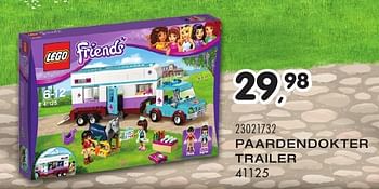 Aanbiedingen Paardendokter trailer - Lego - Geldig van 25/10/2016 tot 06/12/2016 bij Supra Bazar