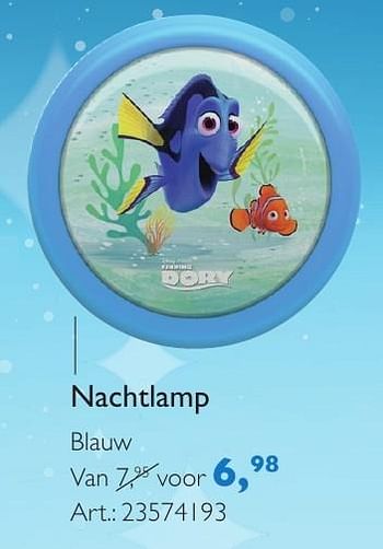 Aanbiedingen Nachtlamp - Disney - Geldig van 25/10/2016 tot 06/12/2016 bij Supra Bazar