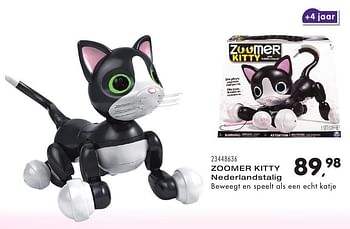 Aanbiedingen Zoomer kitty - Zoomer - Geldig van 25/10/2016 tot 06/12/2016 bij Supra Bazar