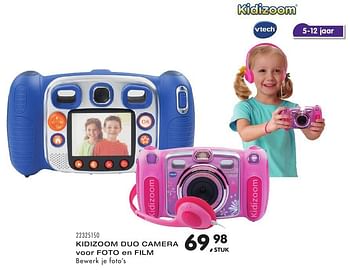 Aanbiedingen Kidizoom duo camera voor foto en film - Vtech - Geldig van 25/10/2016 tot 06/12/2016 bij Supra Bazar