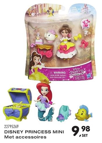 Aanbiedingen Disney princess mini - Hasbro - Geldig van 25/10/2016 tot 06/12/2016 bij Supra Bazar