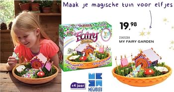 Aanbiedingen My fairy garden - Megableu - Geldig van 25/10/2016 tot 06/12/2016 bij Supra Bazar